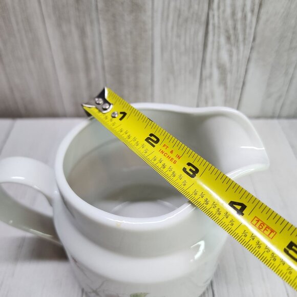 Vintage FTDA Especially For You Porcelain Pitcher Vase 4.5'' Made in Japan - Picture 2 of 7